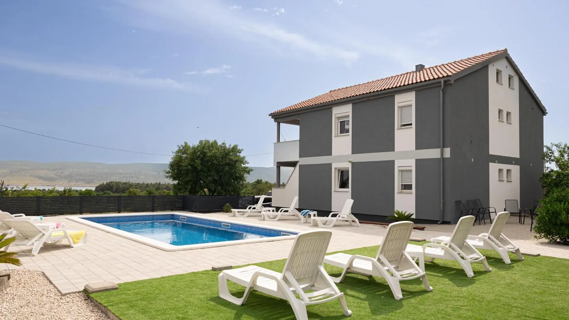 Apartments Zanic With Private Swimming Pool And Sea View Starigrad Paklenica Croatia
