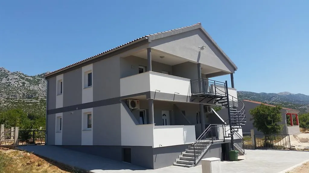 Apartments Zanic With Private Swimming Pool And Sea View Starigrad Paklenica